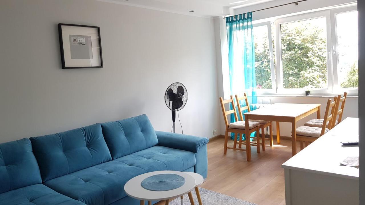 Apartament Turkusowy Appartement Kaliszki Buitenkant foto