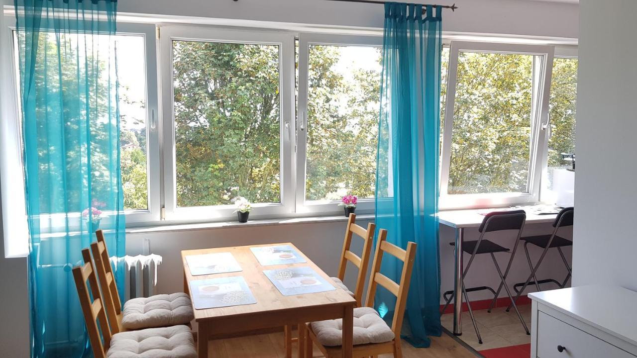 Apartament Turkusowy Appartement Kaliszki Buitenkant foto