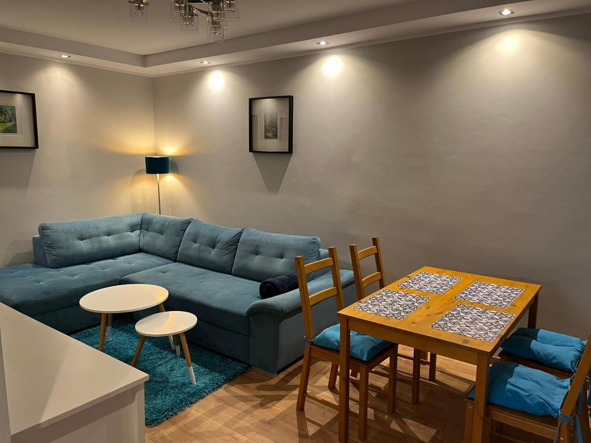 Apartament Turkusowy Appartement Kaliszki Buitenkant foto